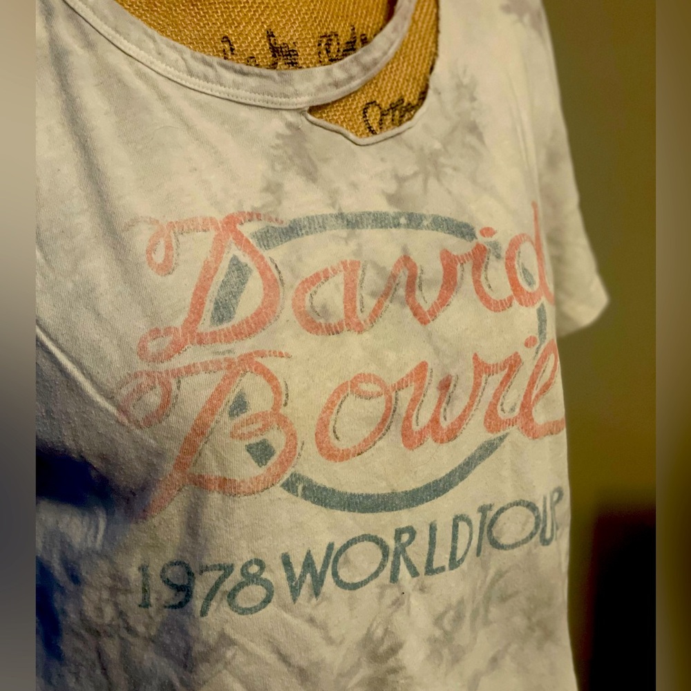 Concert tee distressed size medium